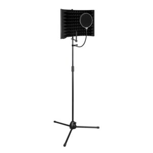Sound Reflector, stand and pop filter