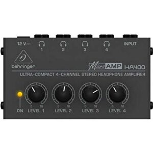 Behringer MicroAMP HA400 4-channel Headphone Amp
