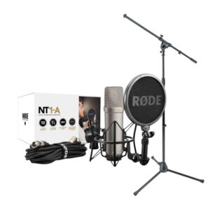 Rode NT1-A and boom Stand