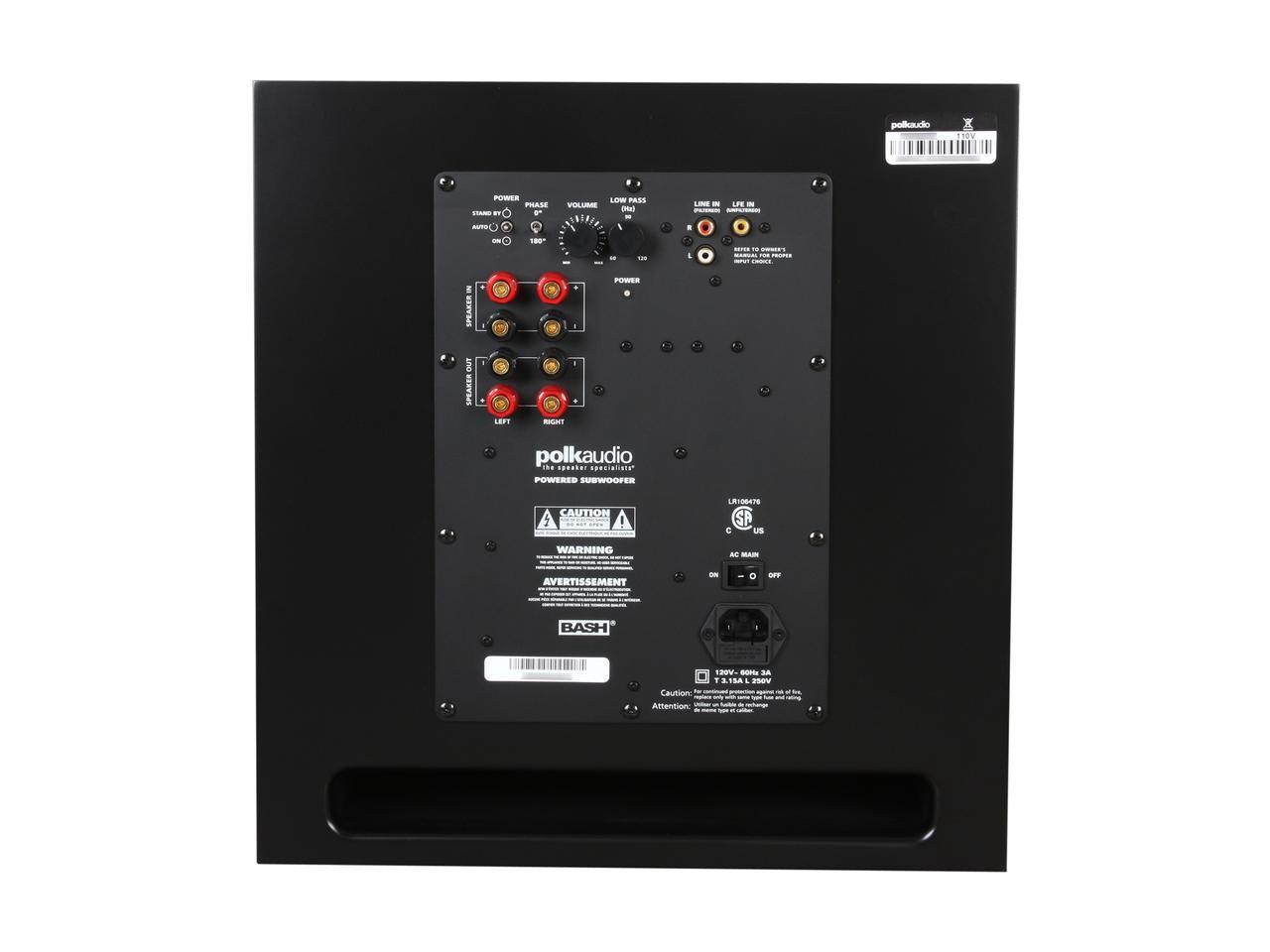 Polk Audio PSW505 12″ Powered Subwoofer Audiomisr™