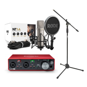 Rode NT1-A , Scarlett 2i2 3rd Gen AIR & stand
