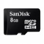 memory card Sandisk 8 GB Class 4 Micro SDHC  card