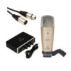 Behringer UMC22, Behringer C-1 & XLR