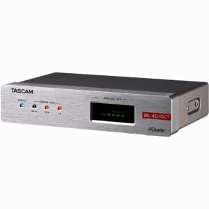Tascam ML-4D/OUT-X 4-Channel Line-Output Dante