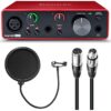 Scarlett Solo 3rd Gen , filter & Xlr