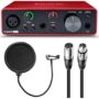 Scarlett Solo 3rd Gen , filter & Xlr