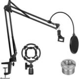 Arm stand, Pop Filter and shock mount