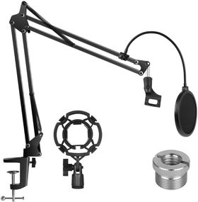 Arm stand, Pop Filter and shock mount