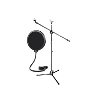 Boom Microphone Stand and pop filter