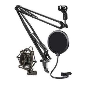 Arm Stand , pop filter and shock mount