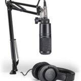 Audio-Technica AT2020, ATH-M20X, XLR & Stand