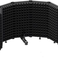 Microphone Isolation Shield Acoustic Absorption Foam