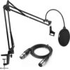 cable xlr , Pop Filter and  Arm Stand