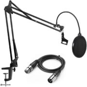 cable xlr , Pop Filter and  Arm Stand