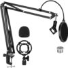 Arm Stand, Windscreen, Pop Filter and Shock Mount