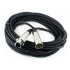 XLR Male to XLR Female Microphone Cable, 20 Feet