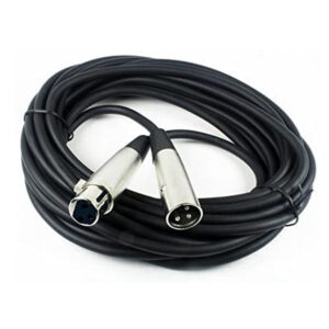 XLR Male to XLR Female Microphone Cable, 20 Feet