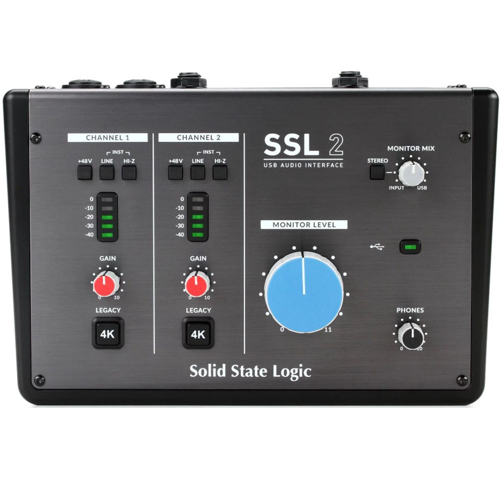 Solid State Logic SSL2 USB Audio Interface – Audiomisr™