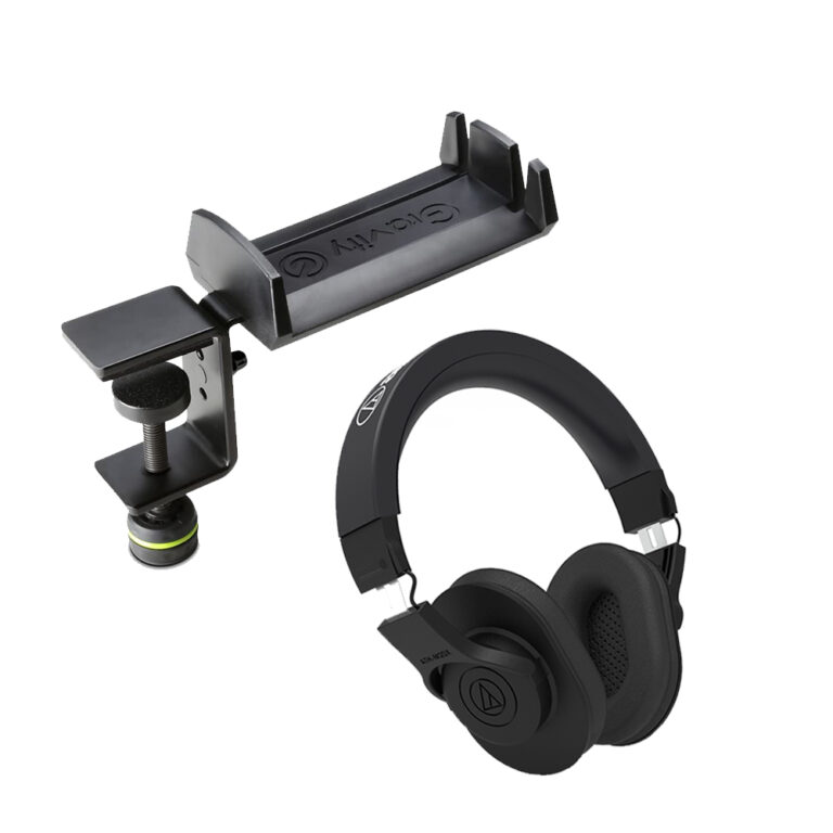 Audio Technica ATH-M20X & Headphones Holder