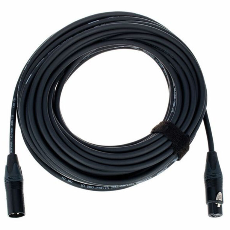 Pro Snake Male to Female 3 pin XLR Mic Cable-20 m