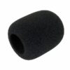 Foam Ball Microphone Windscreen, Black
