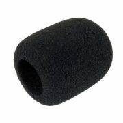 Foam Ball Microphone Windscreen, Black
