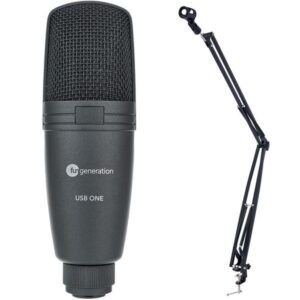 Fun Generation Studio & Recording Microphone. USB & Stand ARM