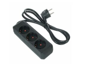 Brennenstuhl Eco-L 3 Way Split 1,5m BK