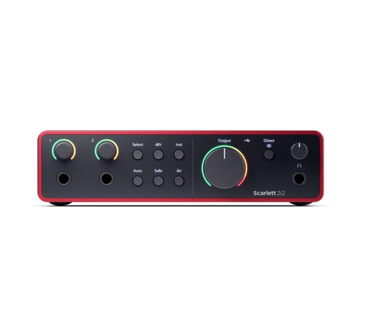 Focusrite Scarlett 2i2 4th Generation