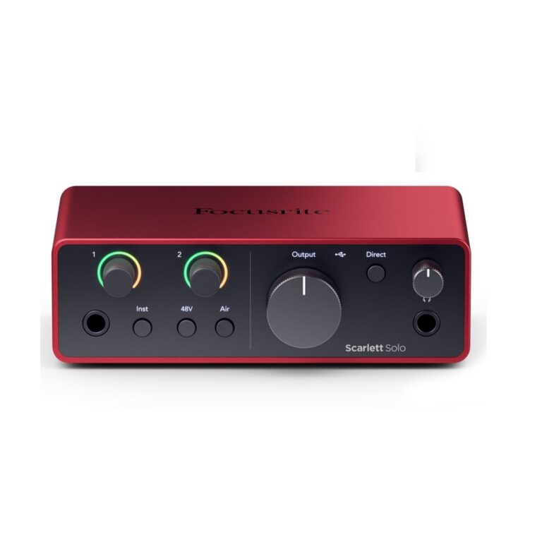 Focusrite Scarlett Solo 4th Gen