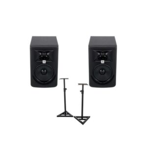 Jbl 305p Mkii 5 Inch – 2-Way Powered Studio Monitor (Pair) & Stands