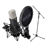 Rode NT1 Signature Series Condenser Microphone with Stand - Black