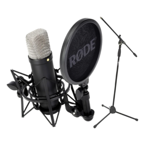 Rode NT1 Signature Series Condenser Microphone with Stand - Black
