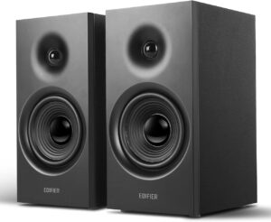 Edifier Studio Bookshelf Speaker Black R1080Bt Bk, Bluetooth