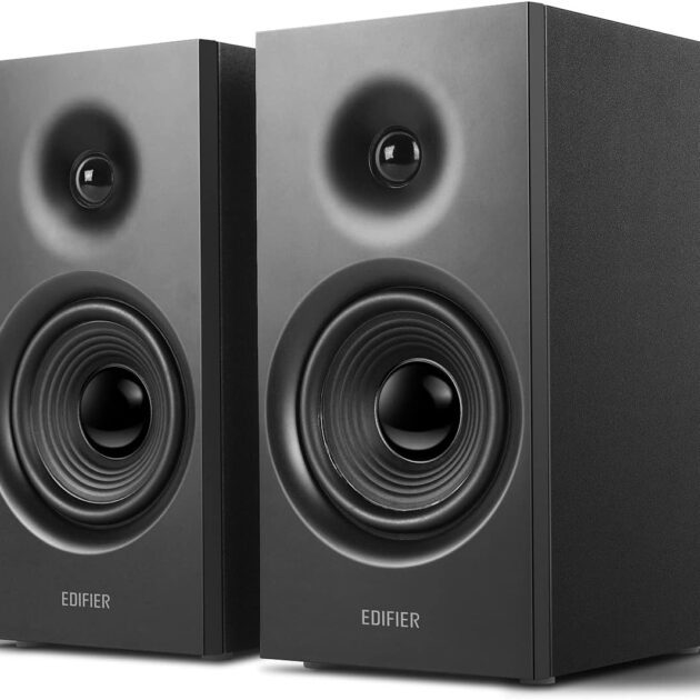 Edifier Studio Bookshelf Speaker Black R1080Bt Bk, Bluetooth